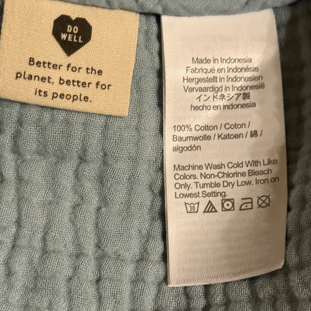 Madewell Shibori Lightspun Seamed Robe Jacket Cardigan NWOT - Picture 11 of 12